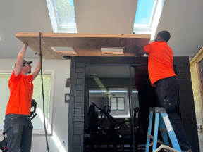 Debris removal and post-install cleanup
