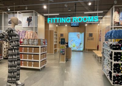 Retail Fixture & Graphics Installation — Primark Store Buildout