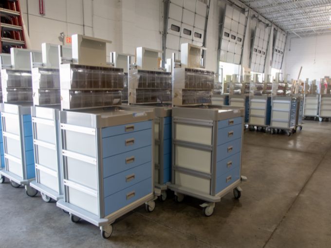 Wellness and therapy equipment assembly